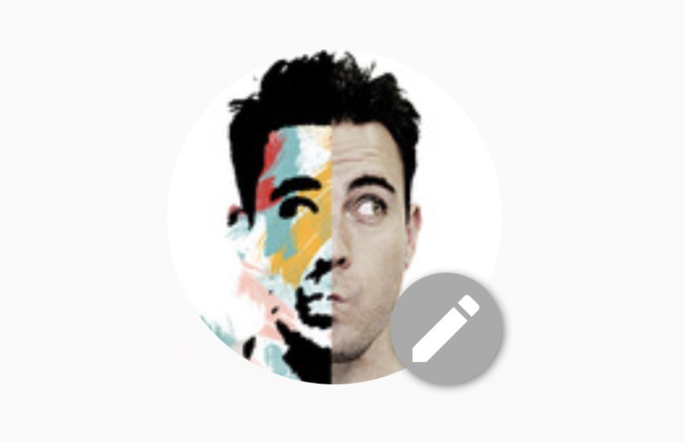 Standard Avatar with edit button