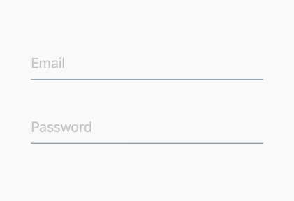 Input with placeholder